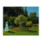 Stupell Industries Classic Monet Lady in Garden Canvas Wall Art Design by one1000paintings